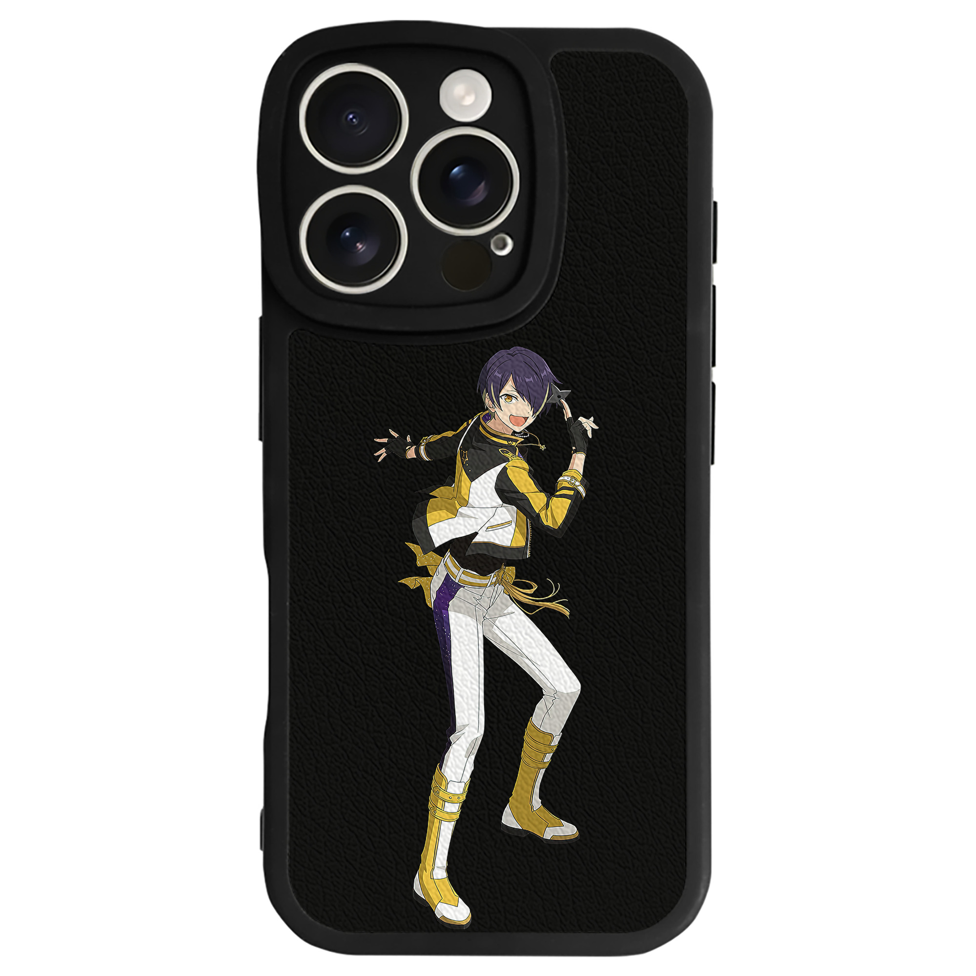 （画像用） あんさんぶるスターズ! Ensemble Stars 【iPhone 16シリーズ対応】シリコンスマホケース（レザー調） 材質：シリコン